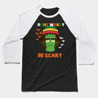 Funny Frankenstein Zombie Undead Halloween Gift Baseball T-Shirt